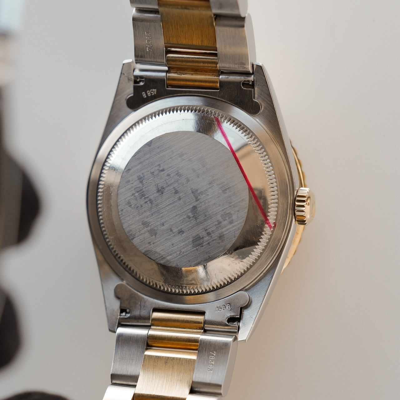 ロレックス/デイトジャスト16263/サンダーバード/ブラックダイヤル/18KYGベゼル/ROLEX DATE-JUST 36 Ref.16263 "Thunderbird" Black Dial 18KYG Bezel 2003