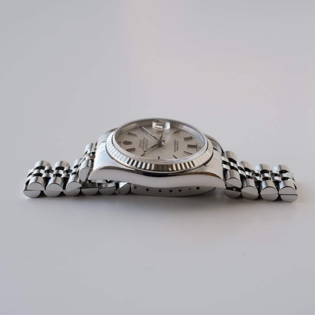 ロレックス/デイトジャスト16234/P番/シルバーダイヤル/保証書付き/ROLEX DATE-JSUT 36 Ref.16234 Silver Dial 2000 Box and Papers