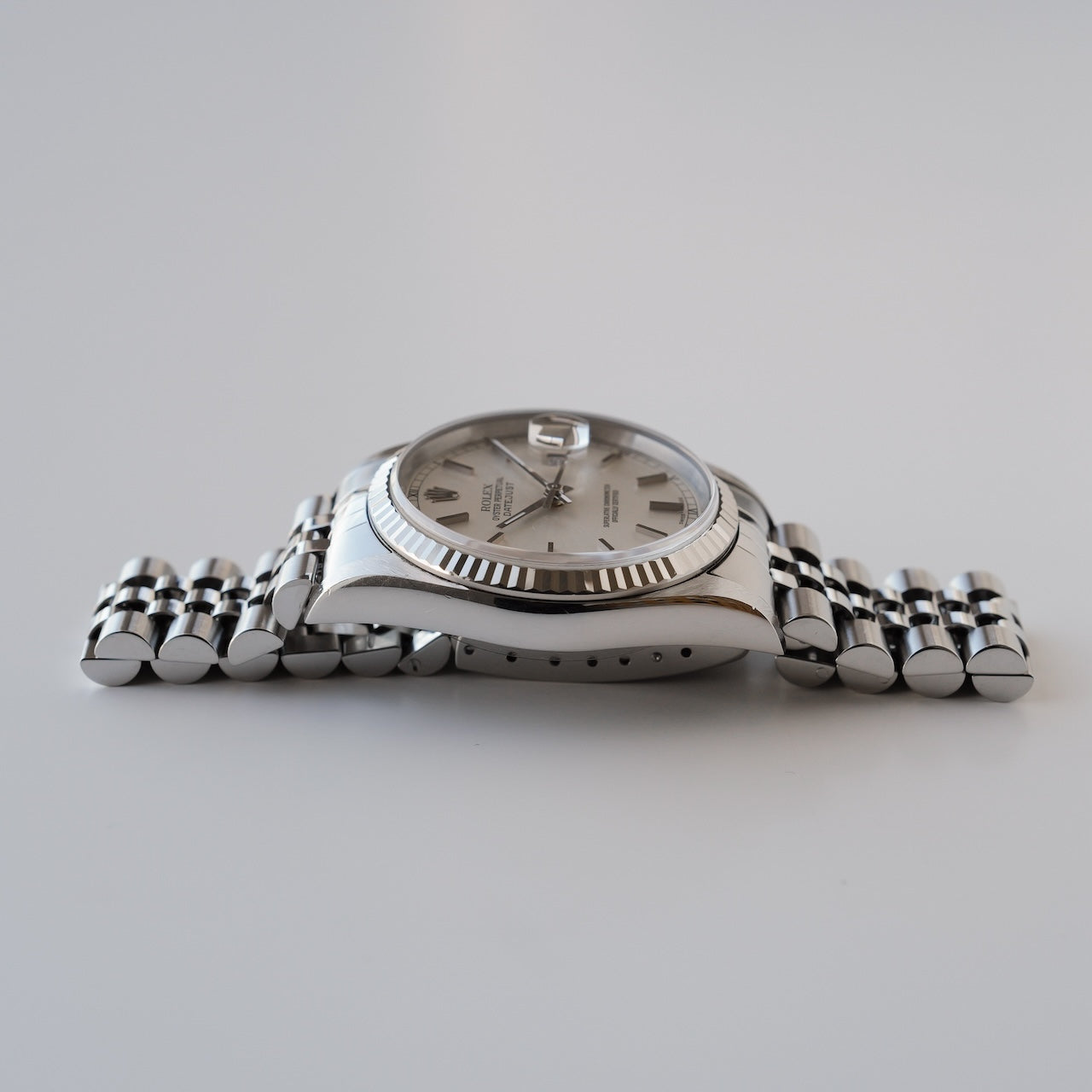 ロレックス/デイトジャスト16234/P番/シルバーダイヤル/保証書付き/ROLEX DATE-JSUT 36 Ref.16234 Silver Dial 2000 Box and Papers
