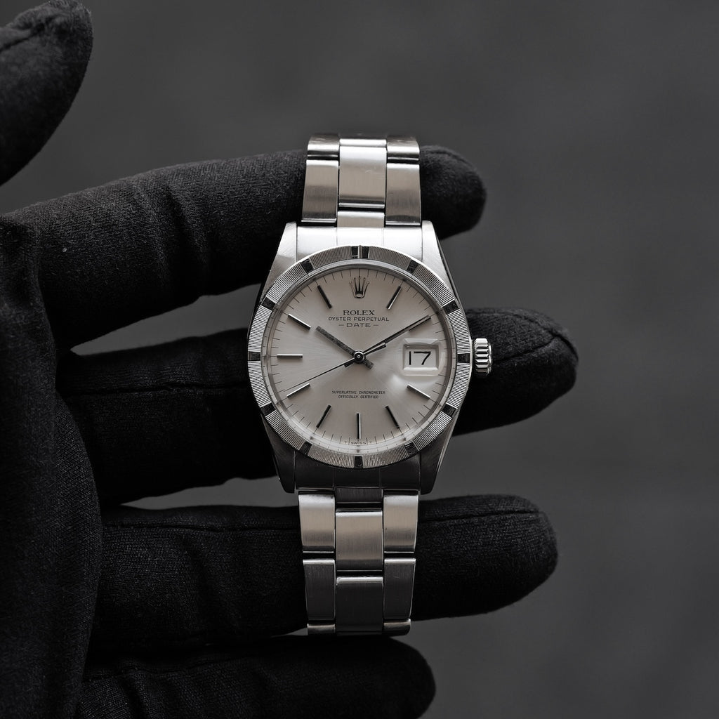ロレックス/オイスターパーペチュアルデイト1501/エンジンターンドベゼル/1971年/ROLEX OYSTER PERPETUAL DATE Ref.1501 Engine Turned Bezel 1971