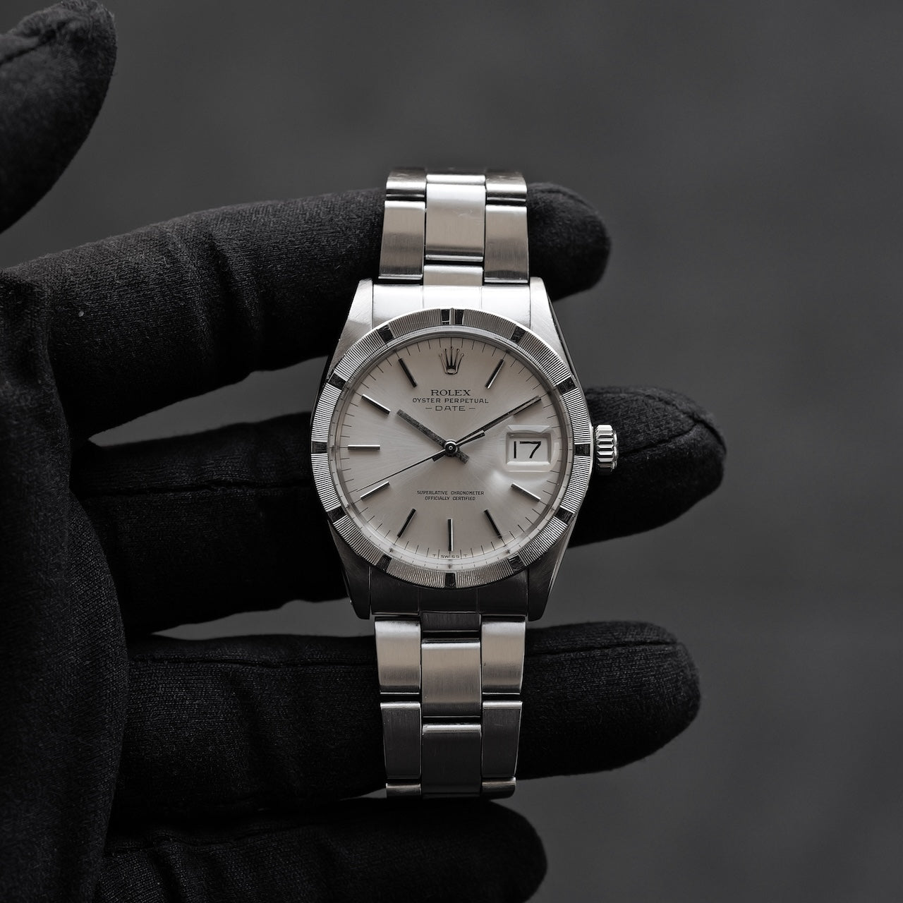 ロレックス/オイスターパーペチュアルデイト1501/エンジンターンドベゼル/1971年/ROLEX OYSTER PERPETUAL DATE Ref.1501 Engine Turned Bezel 1971