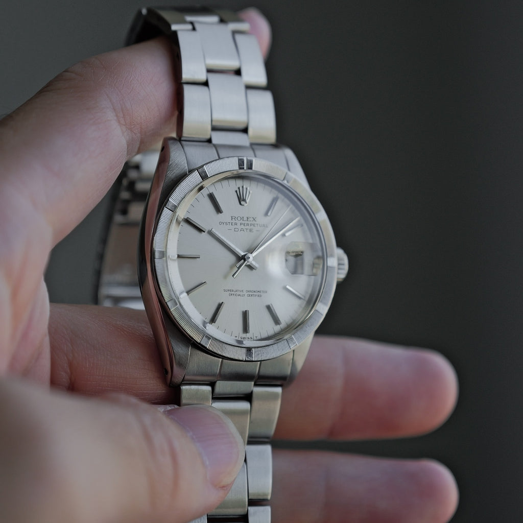 ロレックス/オイスターパーペチュアルデイト1501/エンジンターンドベゼル/1971年/ROLEX OYSTER PERPETUAL DATE Ref.1501 Engine Turned Bezel 1971
