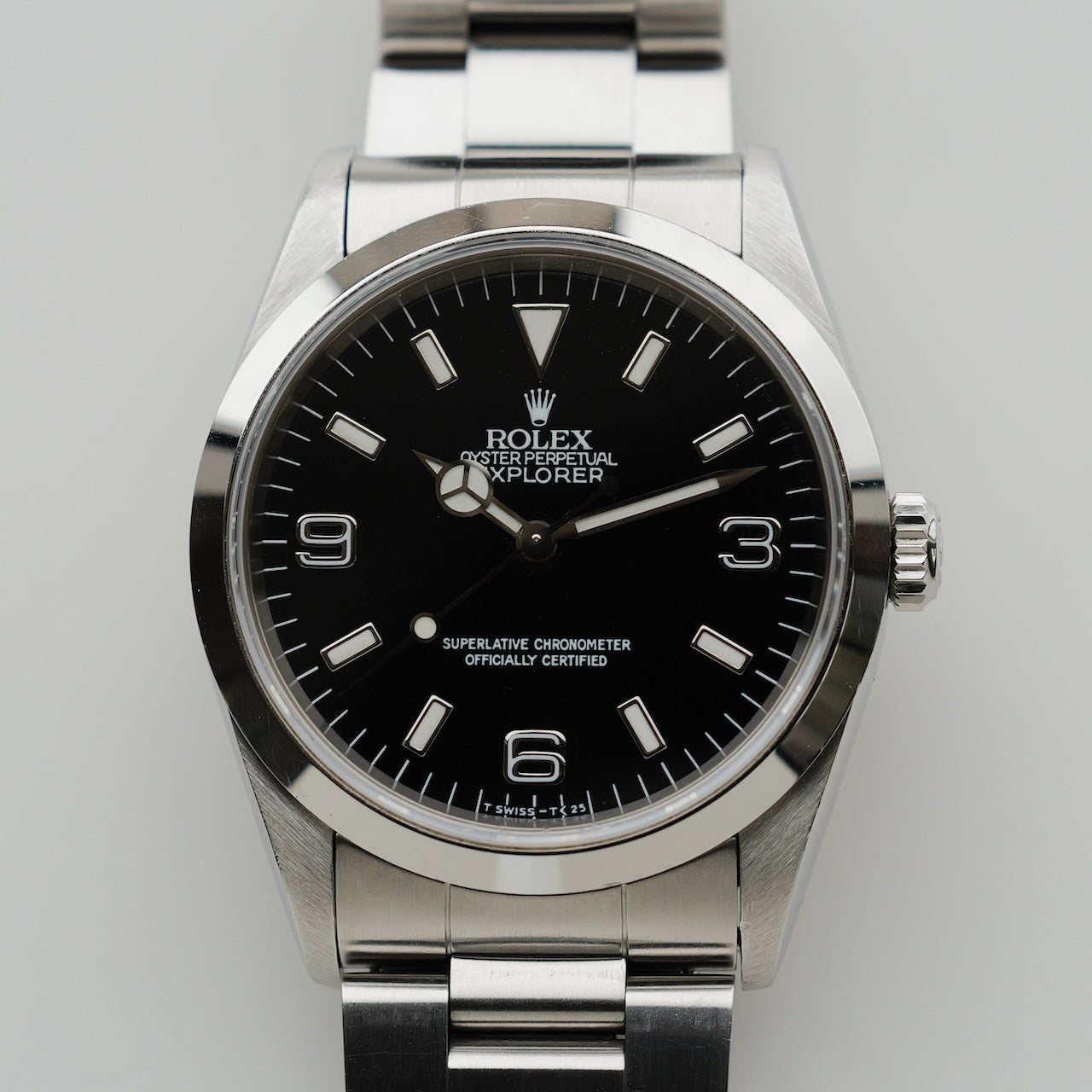ロレックス/エクスプローラー1/14270/W番/保証書付きフルセット/オールトリチウム/シングルバックル/ROLEX EXPLORER 1 Ref.14270 "All Tritium" W 1995 Full Set