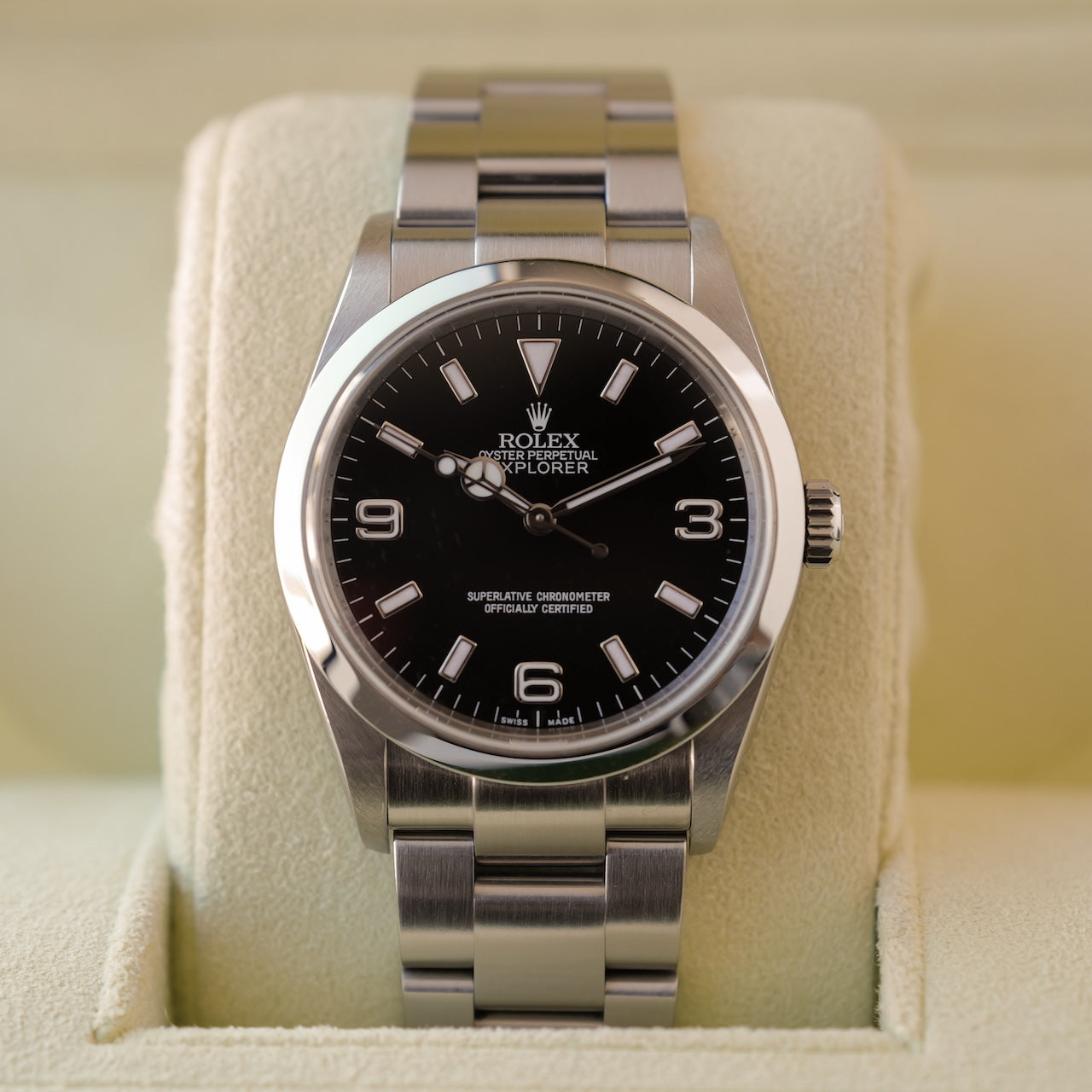 ロレックス/エクスプローラ1/114270/Z番/ルーレット刻印/最終仕様/フルセット/ROLEX EXPLORER 1 Ref.114270 “Roulette Engraved Mark” Z 2007 Full Set