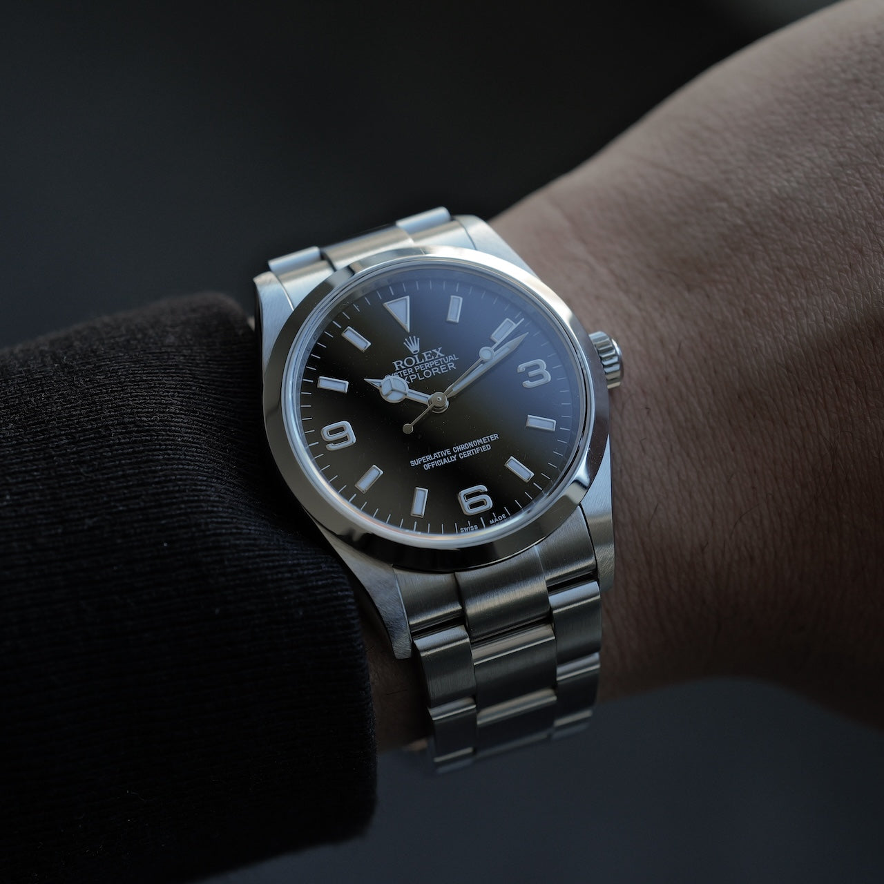 ロレックス/エクスプローラ1/114270/Z番/ルーレット刻印/最終仕様/フルセット/ROLEX EXPLORER 1 Ref.114270 “Roulette Engraved Mark” Z 2007 Full Set