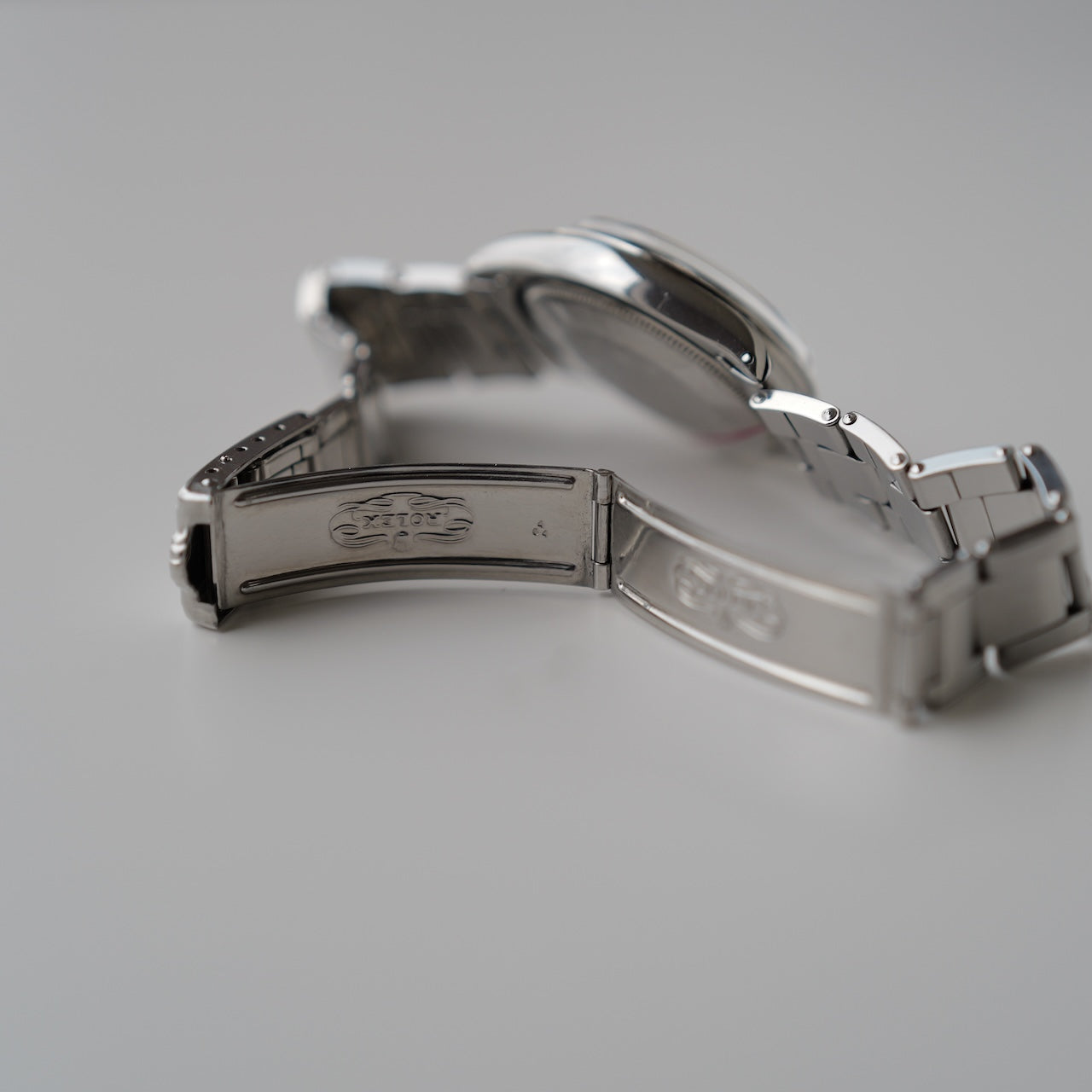 ロレックス/オイスターパーペチュアル5500/エクスプローラーダイヤル/ミラーダイヤル/1966年/ROLEX OYSTER PERPETUAL Ref.5500  EXPLORER "GILT DIAL" 1966