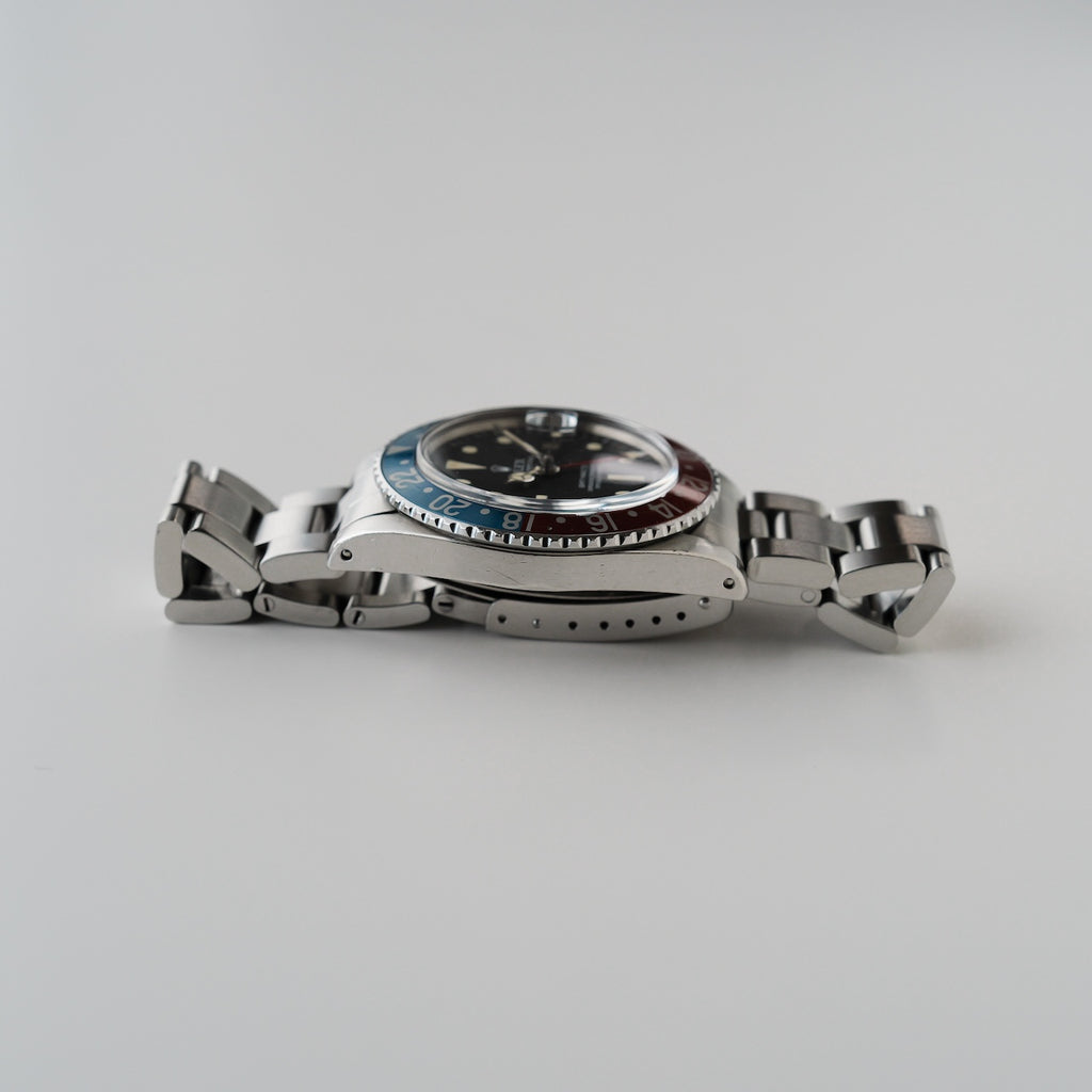 ロレックス/GMTマスター/1675/ラディアルダイヤル/マーク３/ROLEX GMT-MASTER Ref.1675 "Radial Dial" Mk.3 1977