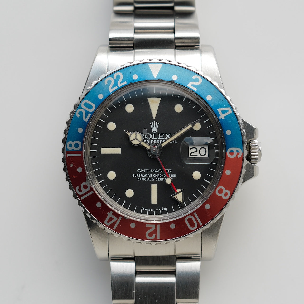 ロレックス/GMTマスター/1675/ラディアルダイヤル/マーク３/ROLEX GMT-MASTER Ref.1675 "Radial Dial" Mk.3 1977
