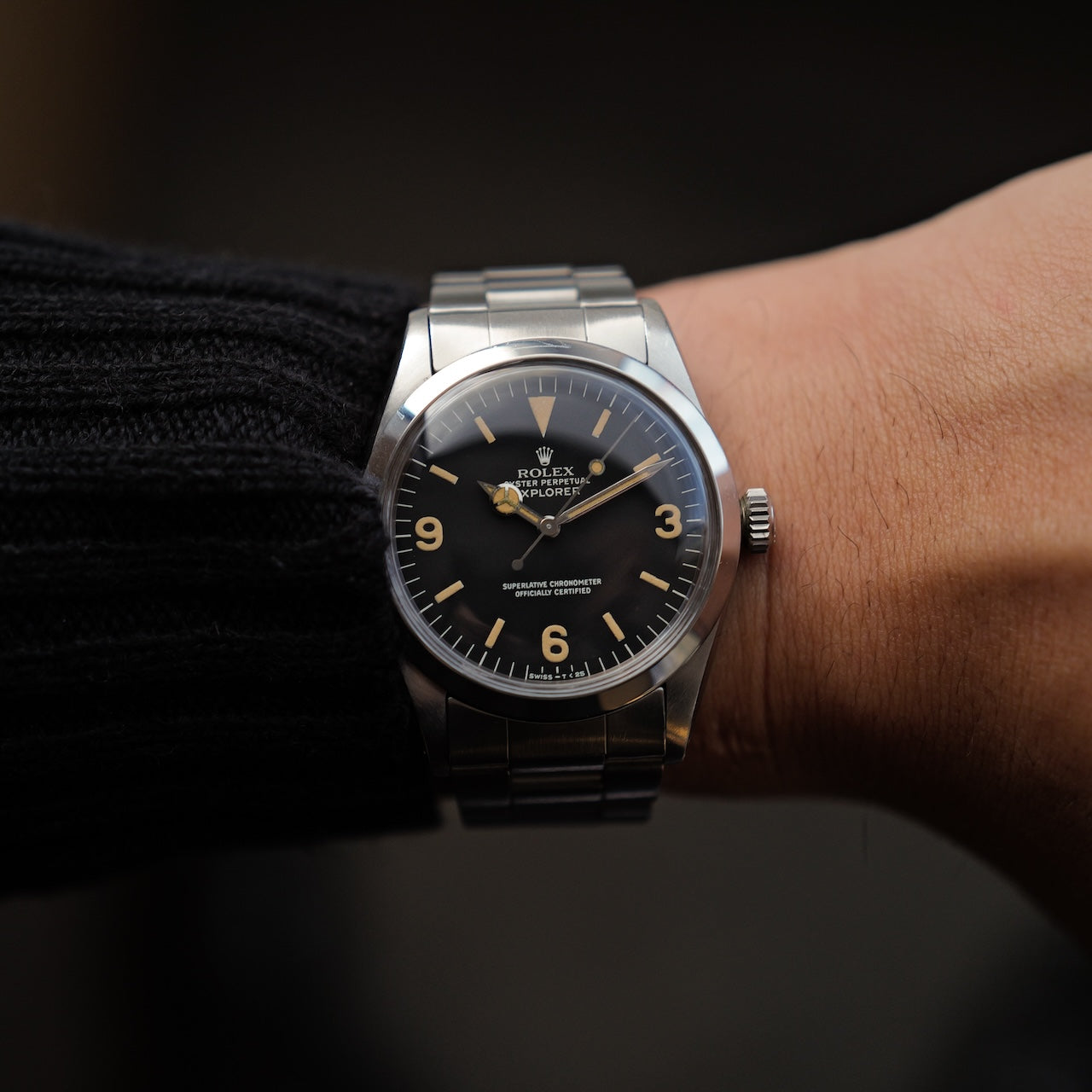 ロレックス/エクスプローラー1/1016/パンプキンダイヤル/マーク３/ROLEX EXPLORER1 Ref.1016 "PUMPKIN DIAL" Mk.3 1976