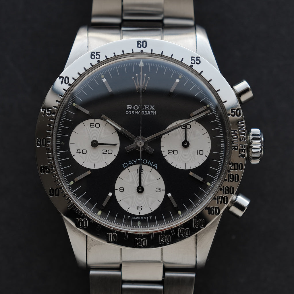 ロレックス/デイトナ6262/ブルーデイトナ/手巻き/ROLEX DAYTONA REF.6262 "BLUE DAYTONA" Black Dial 1970