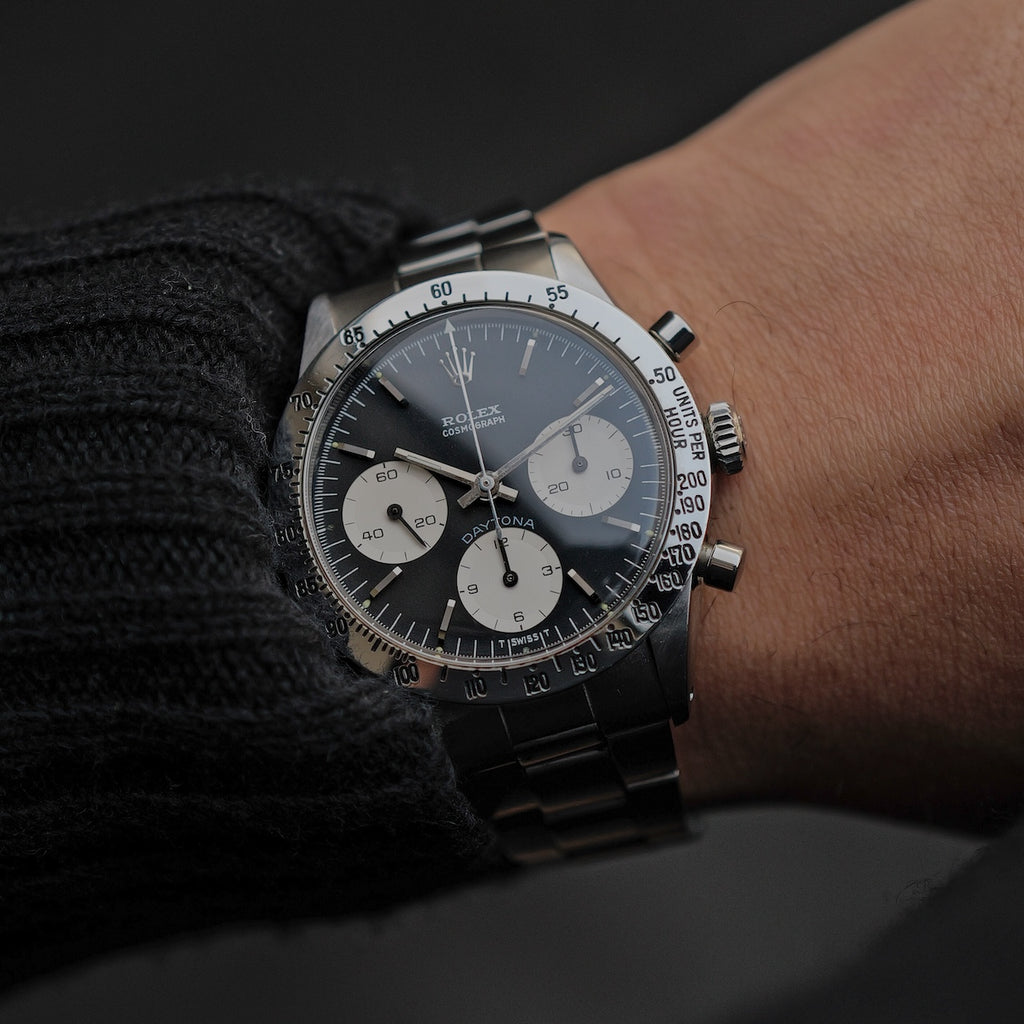 ロレックス/デイトナ6262/ブルーデイトナ/手巻き/ROLEX DAYTONA REF.6262 "BLUE DAYTONA" Black Dial 1970