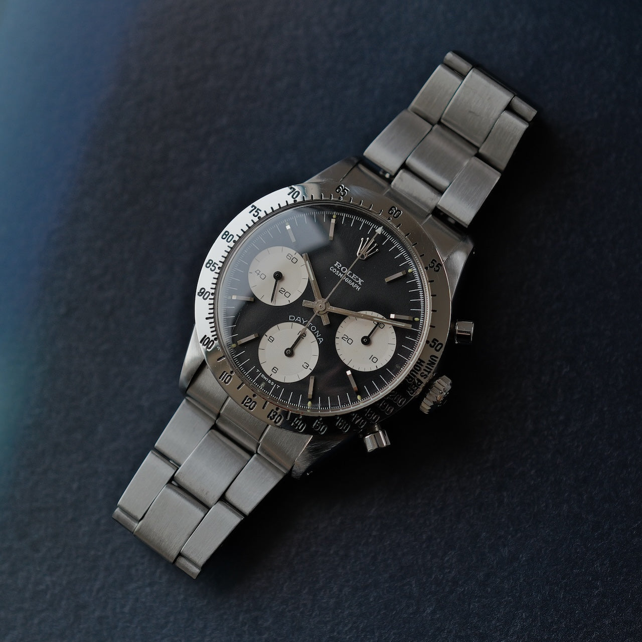 ロレックス/デイトナ6262/ブルーデイトナ/手巻き/ROLEX DAYTONA REF.6262 "BLUE DAYTONA" Black Dial 1970