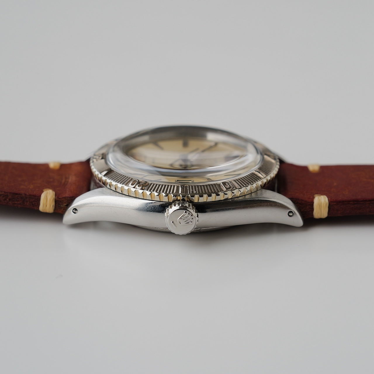 ロレックス/デイトジャスト6609/サンダーバード/シルバーダイヤル/WGベゼル/ROLEX DATE-JUST REF.6609 "Thunderbird" Silver Dial WG Bezel 1957