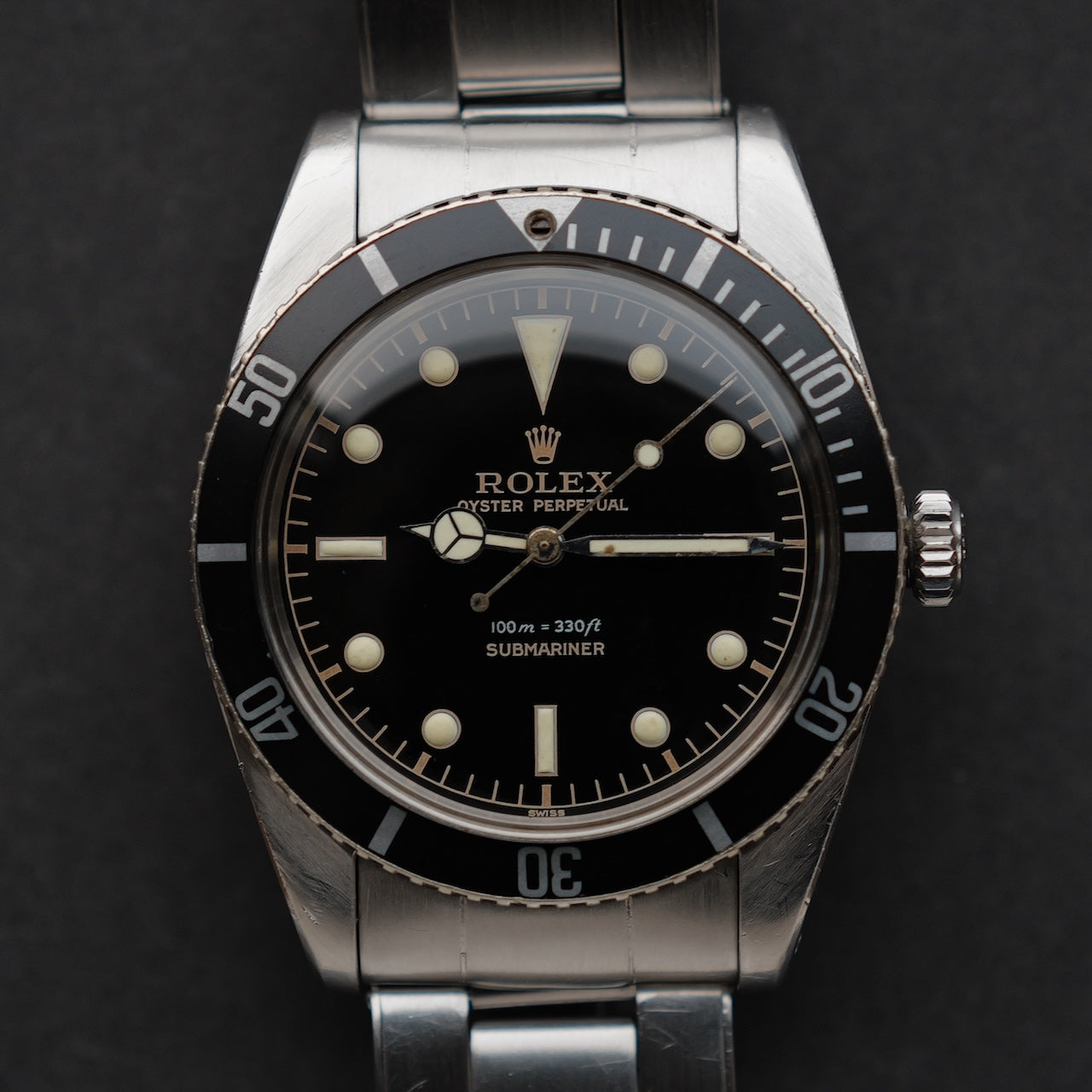 ロレックス/サブマリーナー5508MM/ミラーダイヤル/ミニッツサークル/ROLEX SUBMARINER REF.5508MM "GILT DIAL" 1961y
