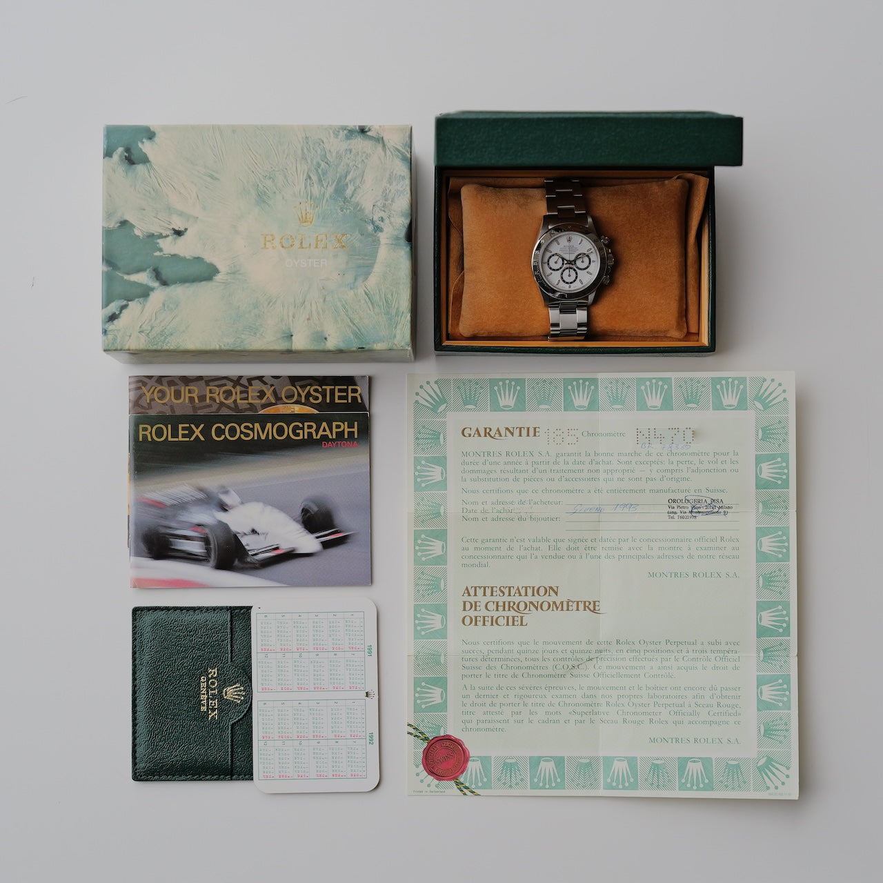 ロレックス/デイトナ16520/N番/エルプリ/オールトリチウム/逆6