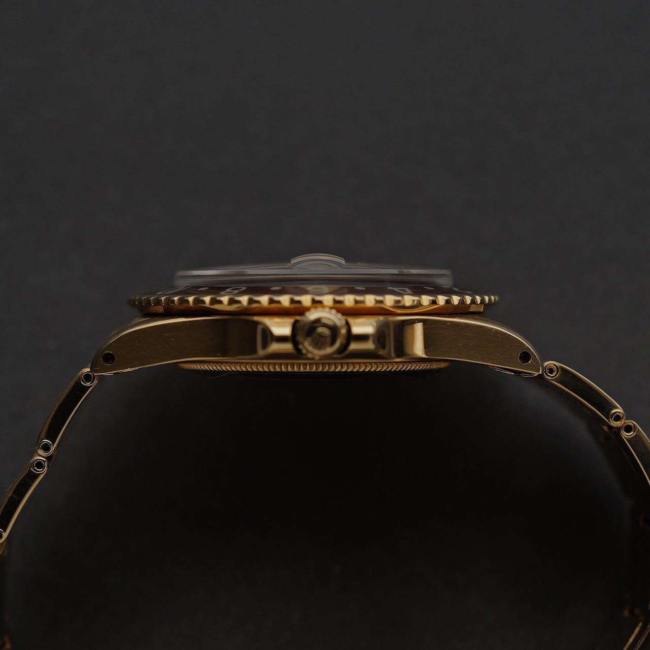 ロレックス/GMTマスター1675/8/茶つぼ/ブレス付/ROLEX GMT-MASTER "Brown Nipple Dial" Ref.1675/8 18KYG with Bracelet 1975y