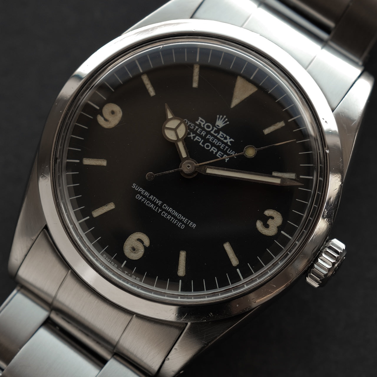 ロレックス/エクスプローラー1/1016/メガファット/マーク0/ROLEX EXPLORER1 Ref.1016 "MEGA FAT" Mark.0 1968y