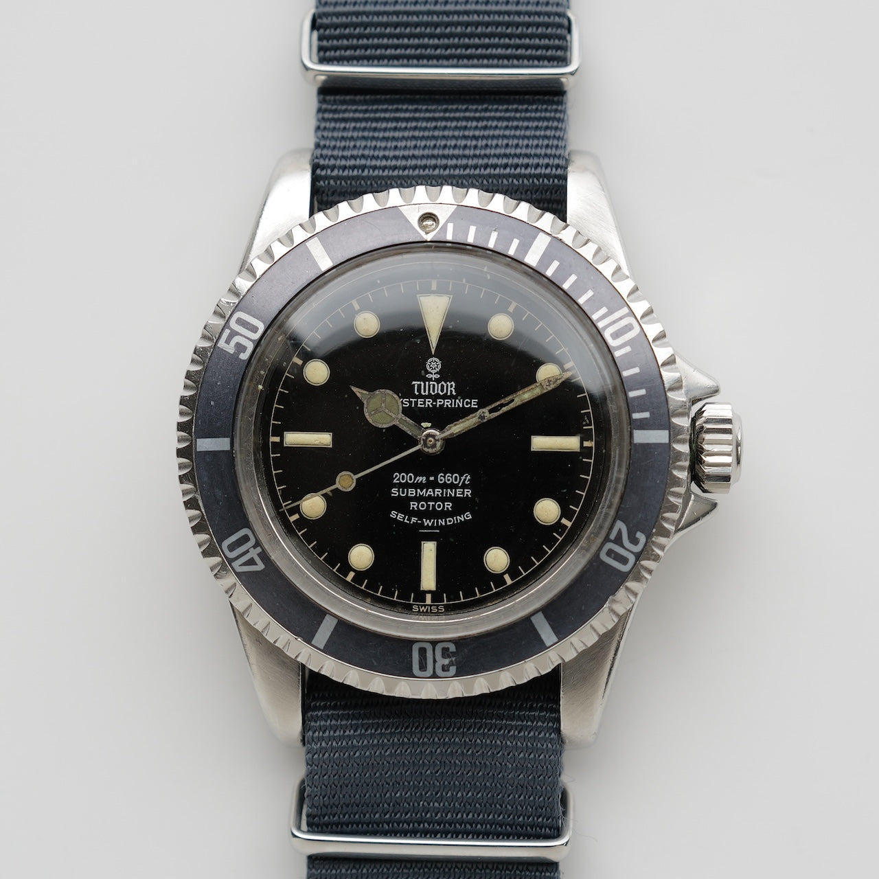 チューダー/チュードル/サブマリーナー7928/ポインテッドクラウンガード/ギルト/アンダーライン/TUDOR SUBMARINER Ref.7928 PCG GLIT Dial Underline 1962y
