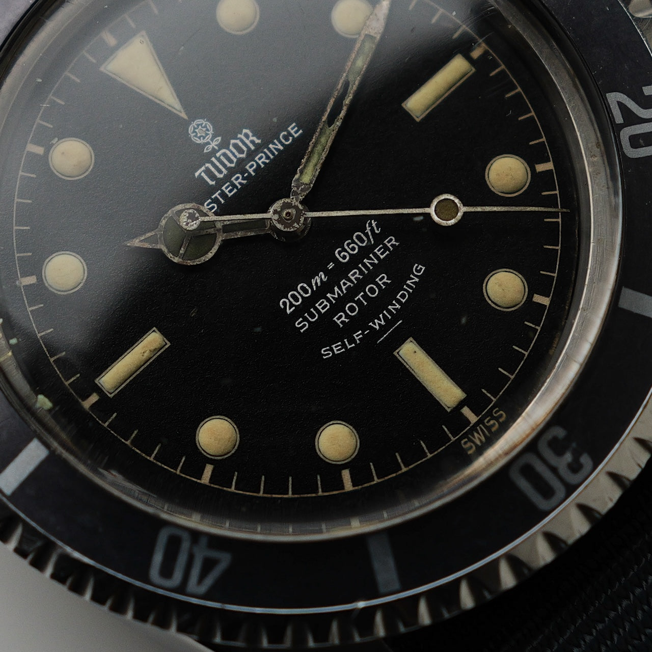 チューダー/チュードル/サブマリーナー7928/ポインテッドクラウンガード/ギルト/アンダーライン/TUDOR SUBMARINER Ref.7928 PCG GLIT Dial Underline 1962y