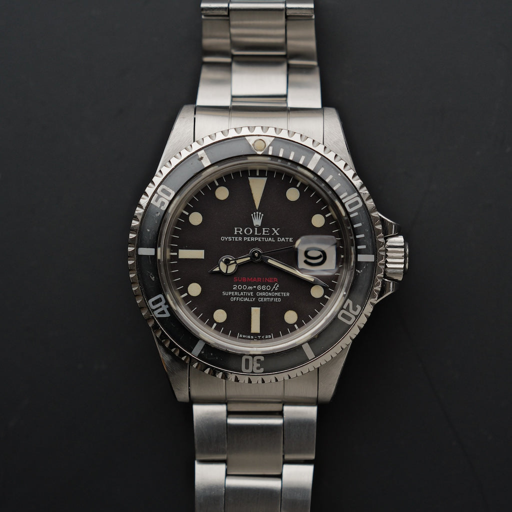 ロレックス/サブマリーナー1680/赤サブ/マーク３/トロピカル/ROLEX SUBMARINER Ref.1680 "Mark.3 Tropical" 1970y