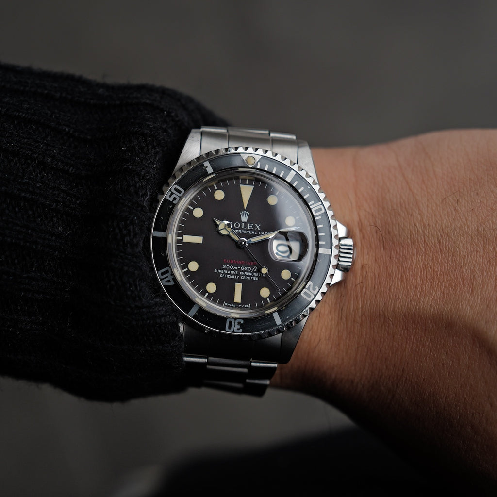 ロレックス/サブマリーナー1680/赤サブ/マーク３/トロピカル/ROLEX SUBMARINER Ref.1680 "Mark.3 Tropical" 1970y