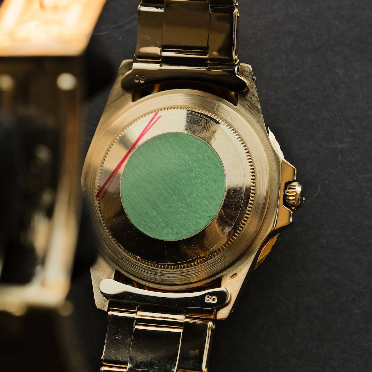 ロレックス/GMTマスター1675/8/茶つぼ/ブレス付/ROLEX GMT-MASTER "Brown Nipple Dial" Ref.1675/8 18KYG with Bracelet 1975y