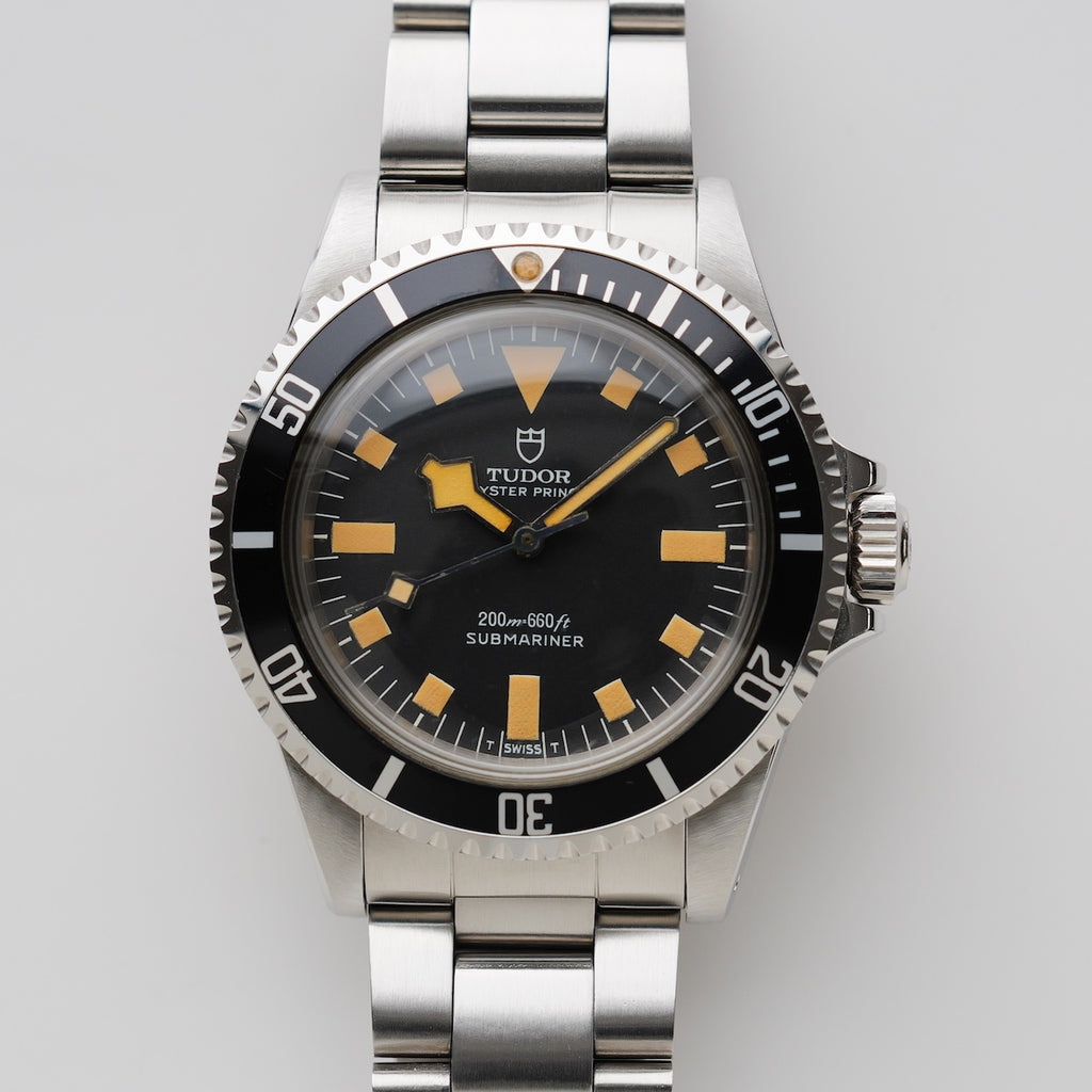 チューダー/オイスタープリンス/サブマリーナー9401/未研磨/パンプキン/TUDOR SUBMARINER Ref.9401 "Patina"and "NEVER Polish" Snowflake 1980y