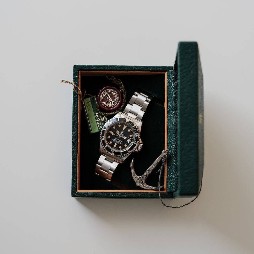 ロレックス/サブマリーナー1680白サブマーク1/完全なフルセットワンオーナーもの1977年製/ROLEX SUBMARINER Ref.1680 "WHITE Mark.1 Dial" 1978y Full Set from first owner
