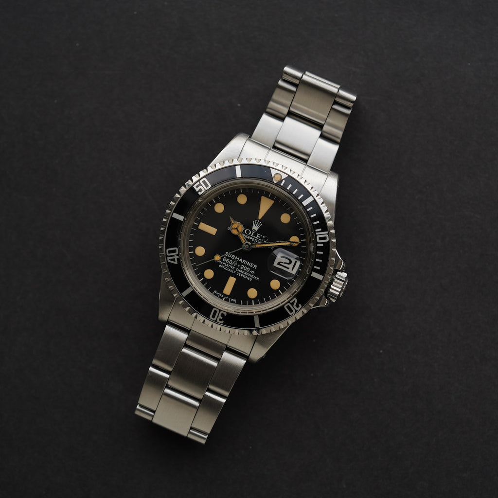 ロレックス/サブマリーナー1680白サブマーク1/完全なフルセットワンオーナーもの1977年製/ROLEX SUBMARINER Ref.1680 "WHITE Mark.1 Dial" 1978y Full Set from first owner