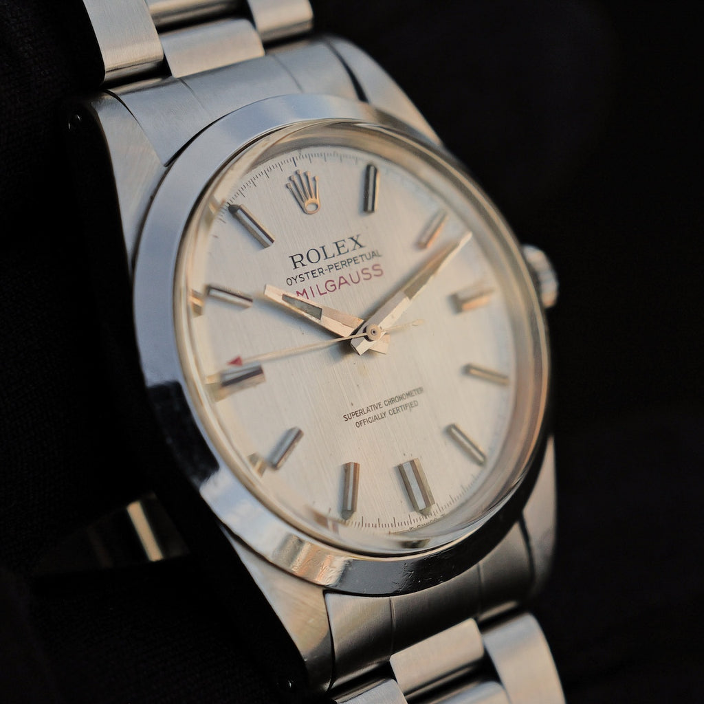 ロレックス/ミルガウス1019/シルバーダイヤル/ROLEX MILGAUSS Ref.1019 "Silver Dial" 1980