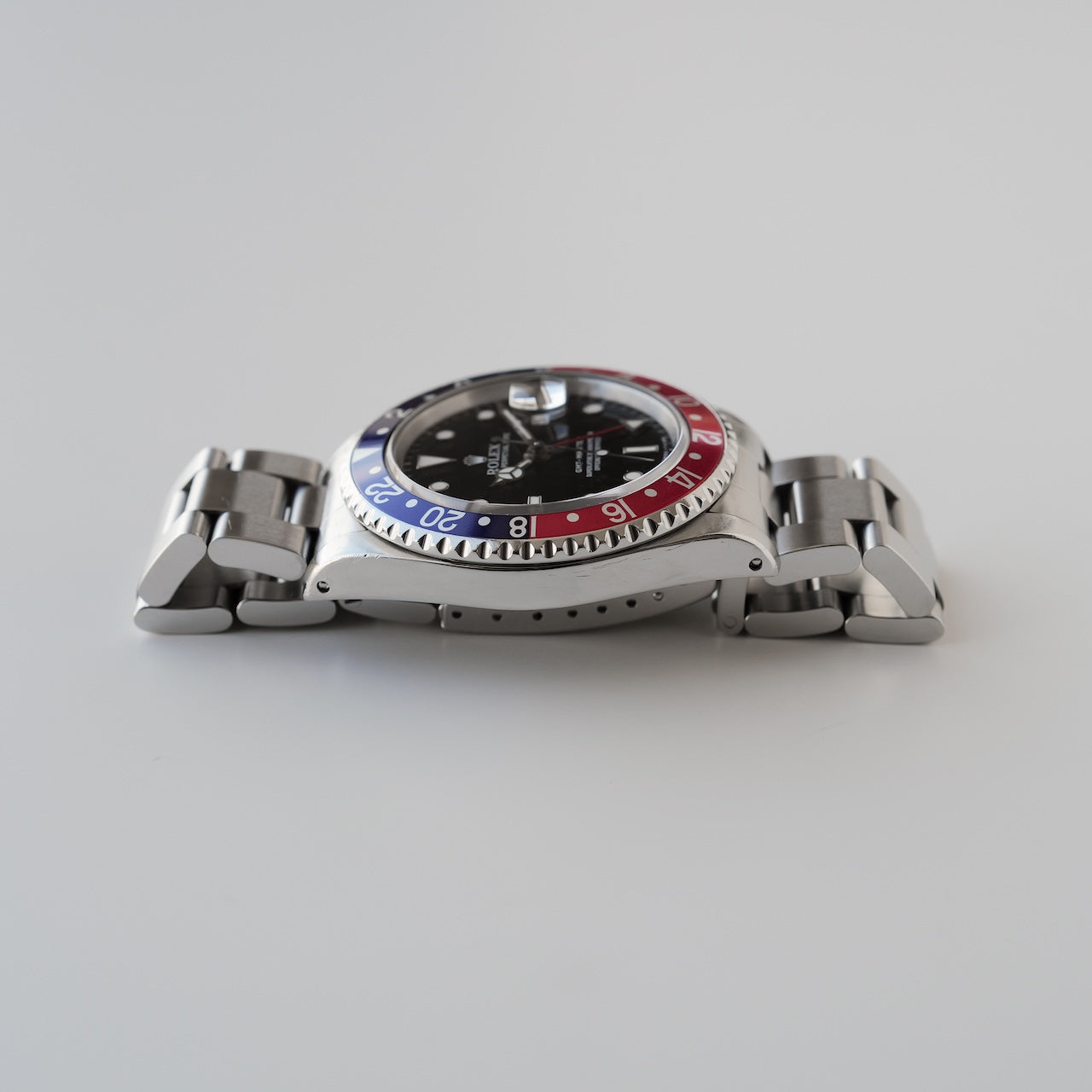 ロレックス/GMTマスター16700/X番/ペプシ/赤青ベゼル/保証書/箱付き/ROLEX GMT-MASTER Ref.16700 "Pepsi" 1991 with Paper and Box