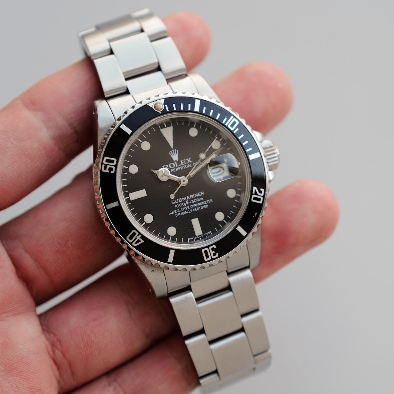 ロレックス/サブマリーナーデイト16800/フチなし/ROLEX SUBMARINER DATE Ref.16800 1983