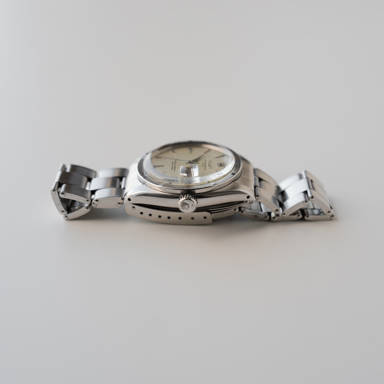 ロレックス/オイスター・パーペチュアル・デイト1501/エンジンターンドベゼル/保証書/元箱付き/ROLEX/OYSTER PERPETUAL DATE/Ref.1501/Engine Turned Bezel/1961/Box and Paper