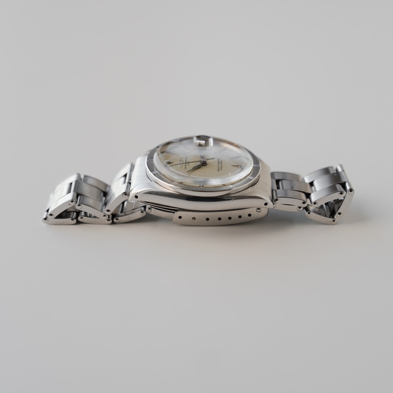 ロレックス/オイスター・パーペチュアル・デイト1501/エンジンターンドベゼル/保証書/元箱付き/ROLEX/OYSTER PERPETUAL DATE/Ref.1501/Engine Turned Bezel/1961/Box and Paper