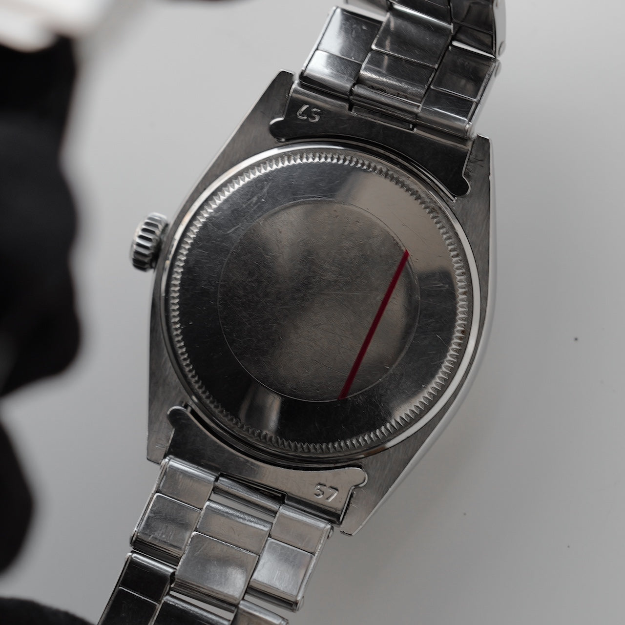 ロレックス/オイスター・パーペチュアル・デイト1501/エンジンターンドベゼル/保証書/元箱付き/ROLEX/OYSTER PERPETUAL DATE/Ref.1501/Engine Turned Bezel/1961/Box and Paper