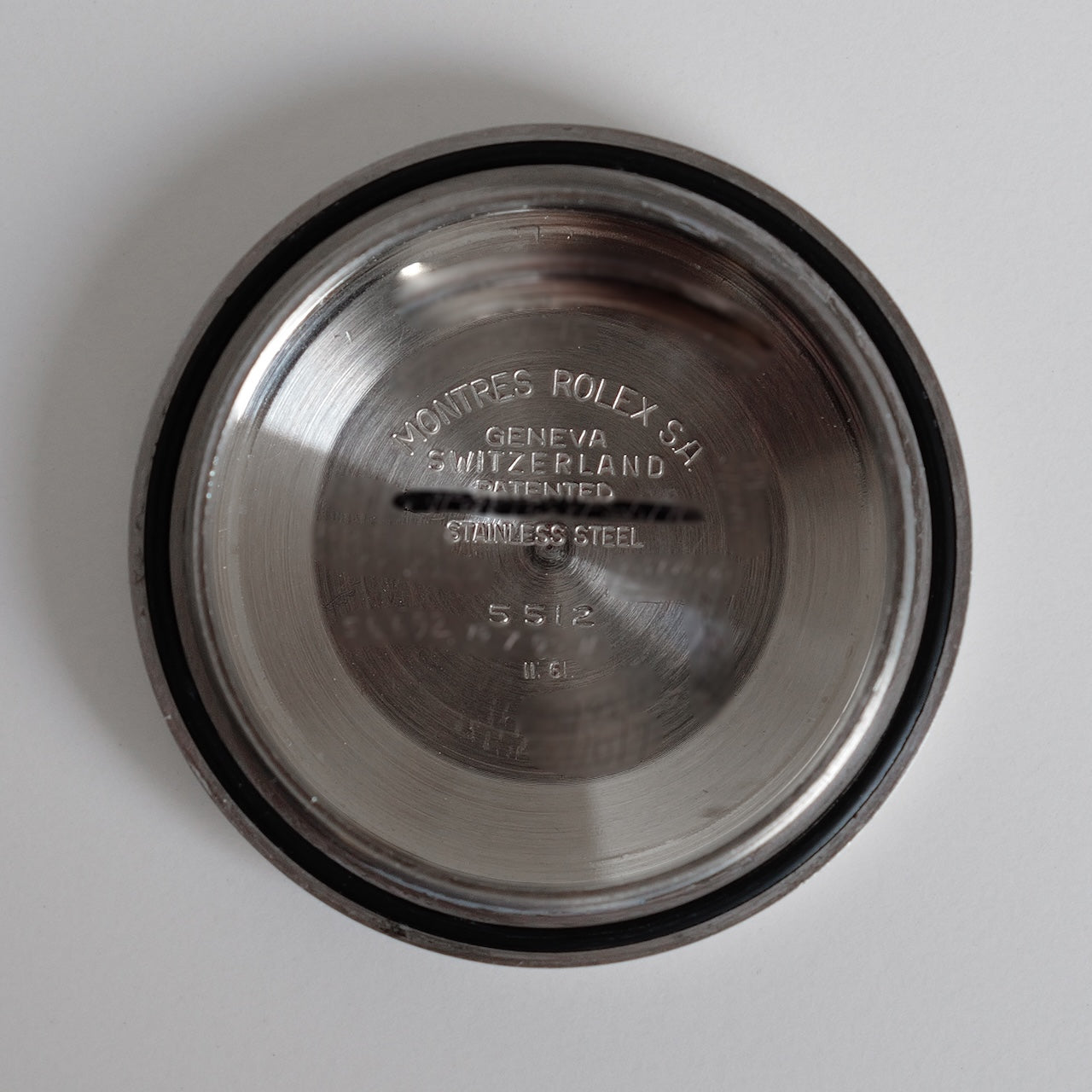 ロレックス/サブマリーナー5512/ミニッツサークル/ミラーダイヤル/PCGケース/ROLEX SUBMARINER REF.5512MM PCG "GILT DIAL" 1961