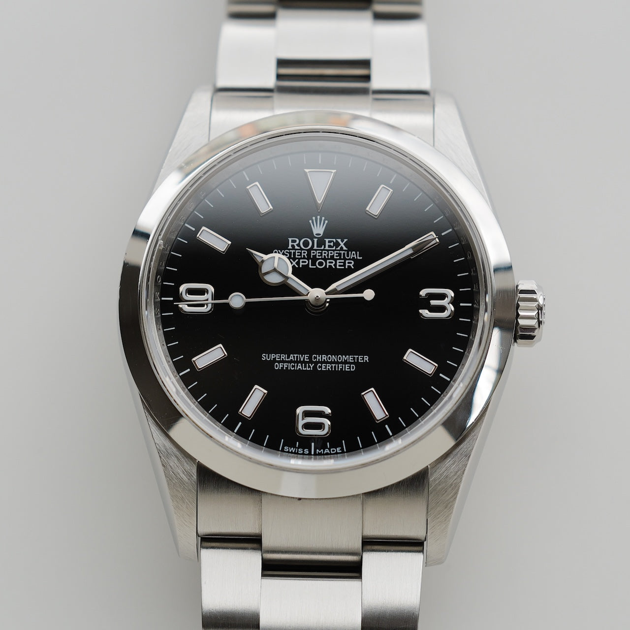 【価格見直し】ロレックス/エクスプローラー1/114270/V番/最終仕様/ルーレット刻印/ROLEX EXPLORER1 REF.114270 "Roulette Engraving" 2009