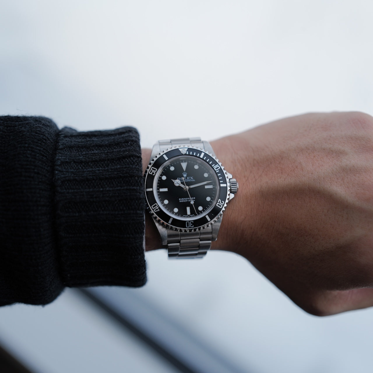 ロレックス/サブマリーナー14060M/Y番/2002年/2ライン/フルセット/ROLEX SUBMARINER Ref.14060M "2 Line" 2002 Full Set