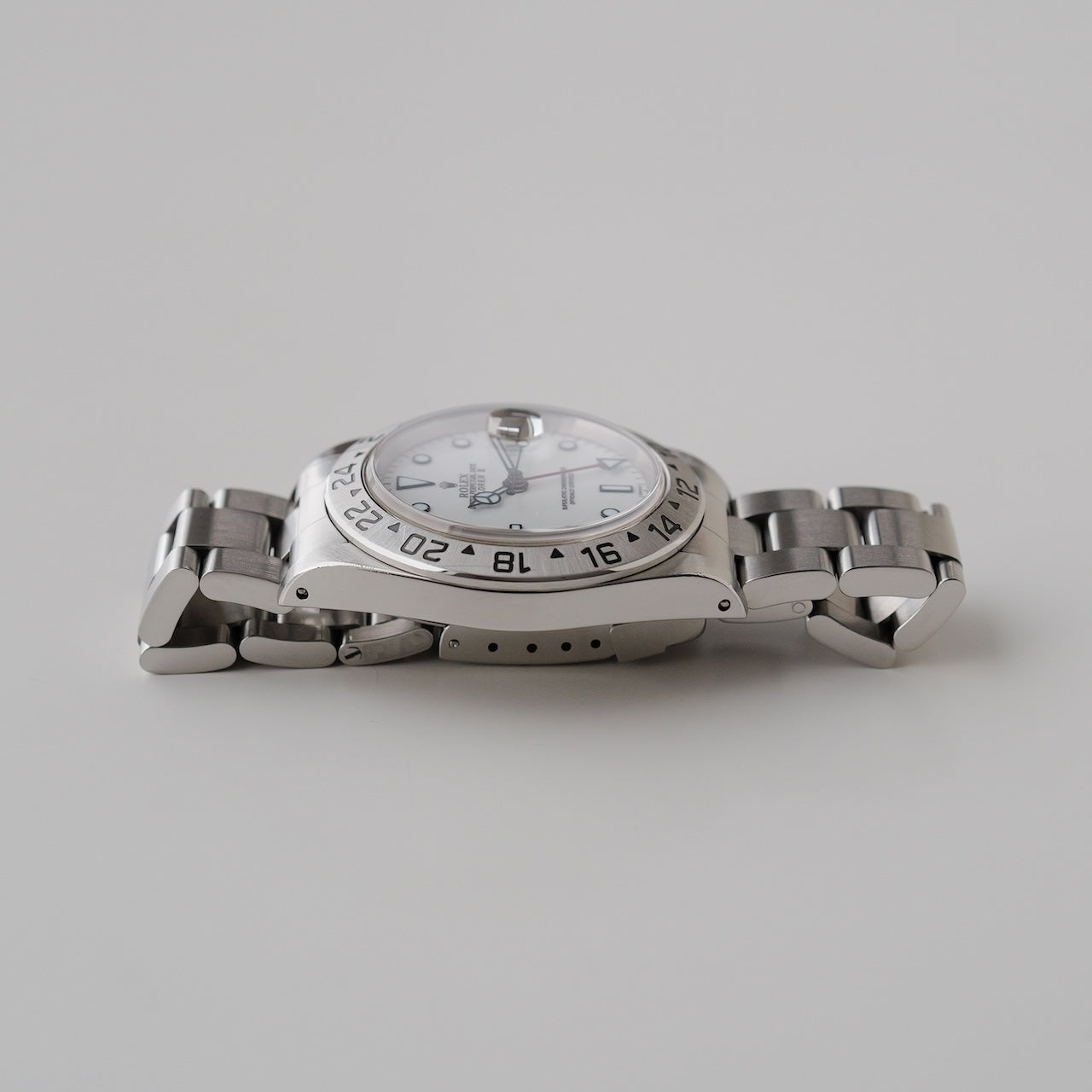 ロレックス/エクスプローラー2/16570/U番/1997年/オンリースイスダイヤル/裏蓋シール/保証書付き/ROLEX EXPLORER2 Ref.16570 "Only SWISS" 1997 with Paper