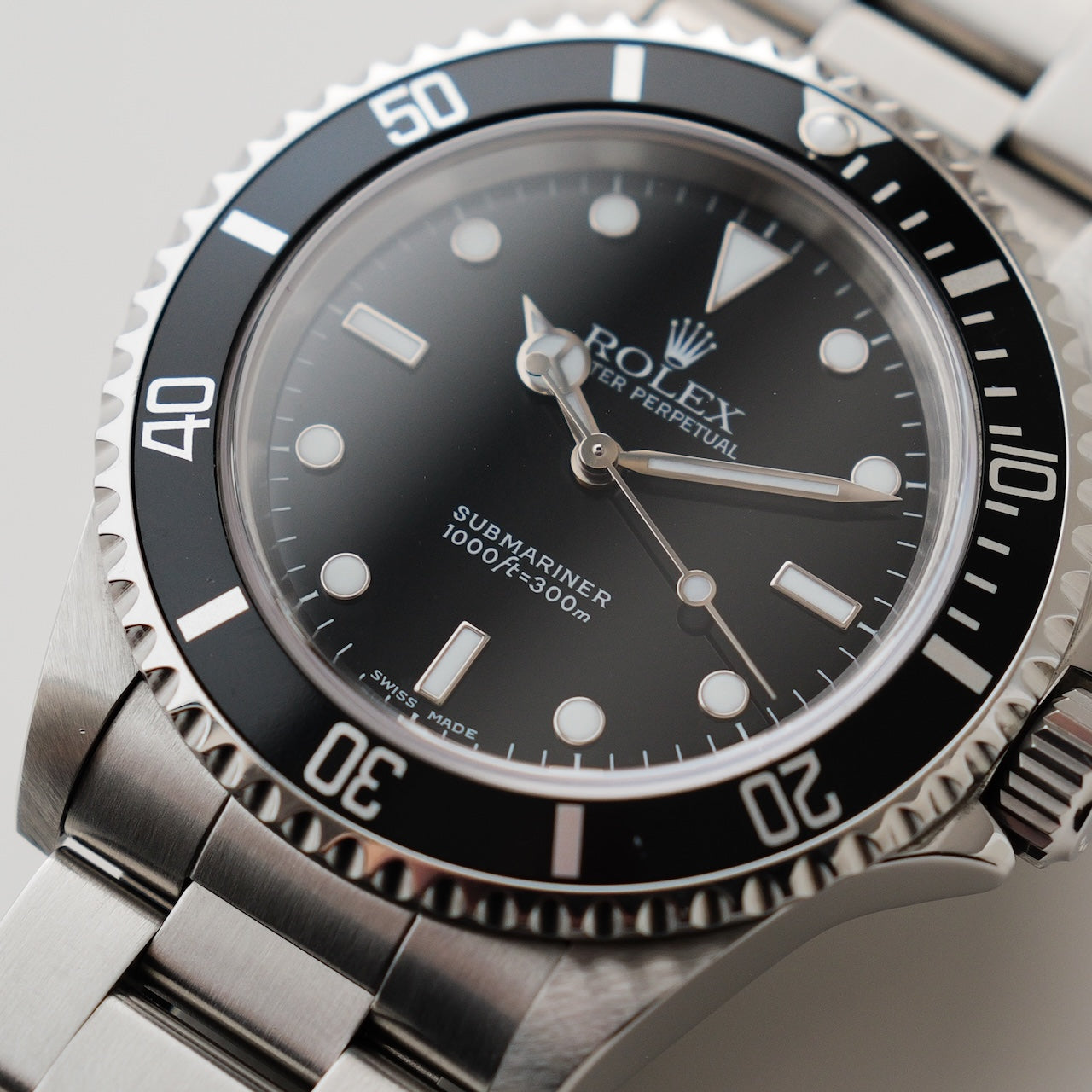 ロレックス/サブマリーナー14060M/Y番/2002年/2ライン/フルセット/ROLEX SUBMARINER Ref.14060M "2 Line" 2002 Full Set