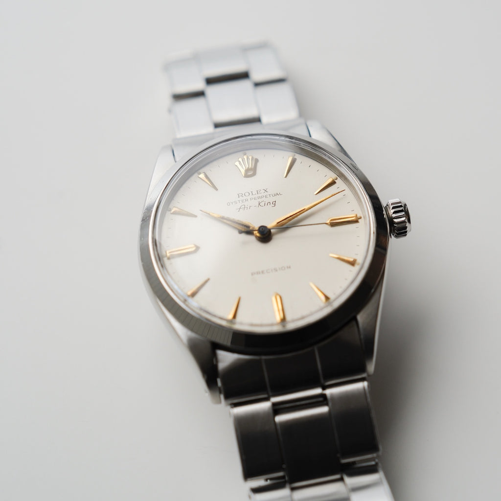 ロレックス/エアキング5500/ホワイトミラーダイヤル/ROLEX AIR-KING Ref.5500 "White Dial" 1968y