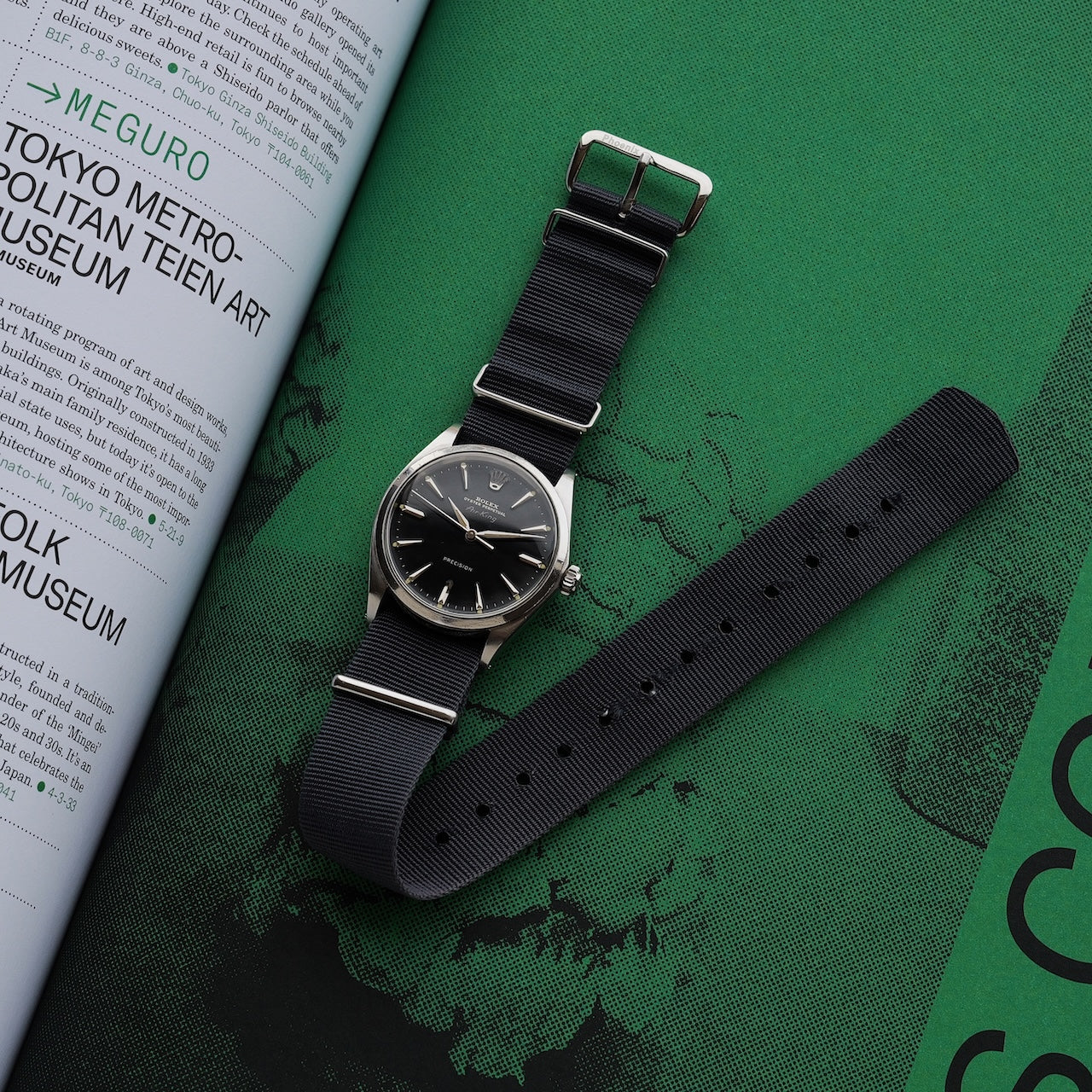 ロレックス/エアキング5500/ミラーダイヤル/ROLEX AIR-KING Ref.5500 "GILT DIAL" 1968y