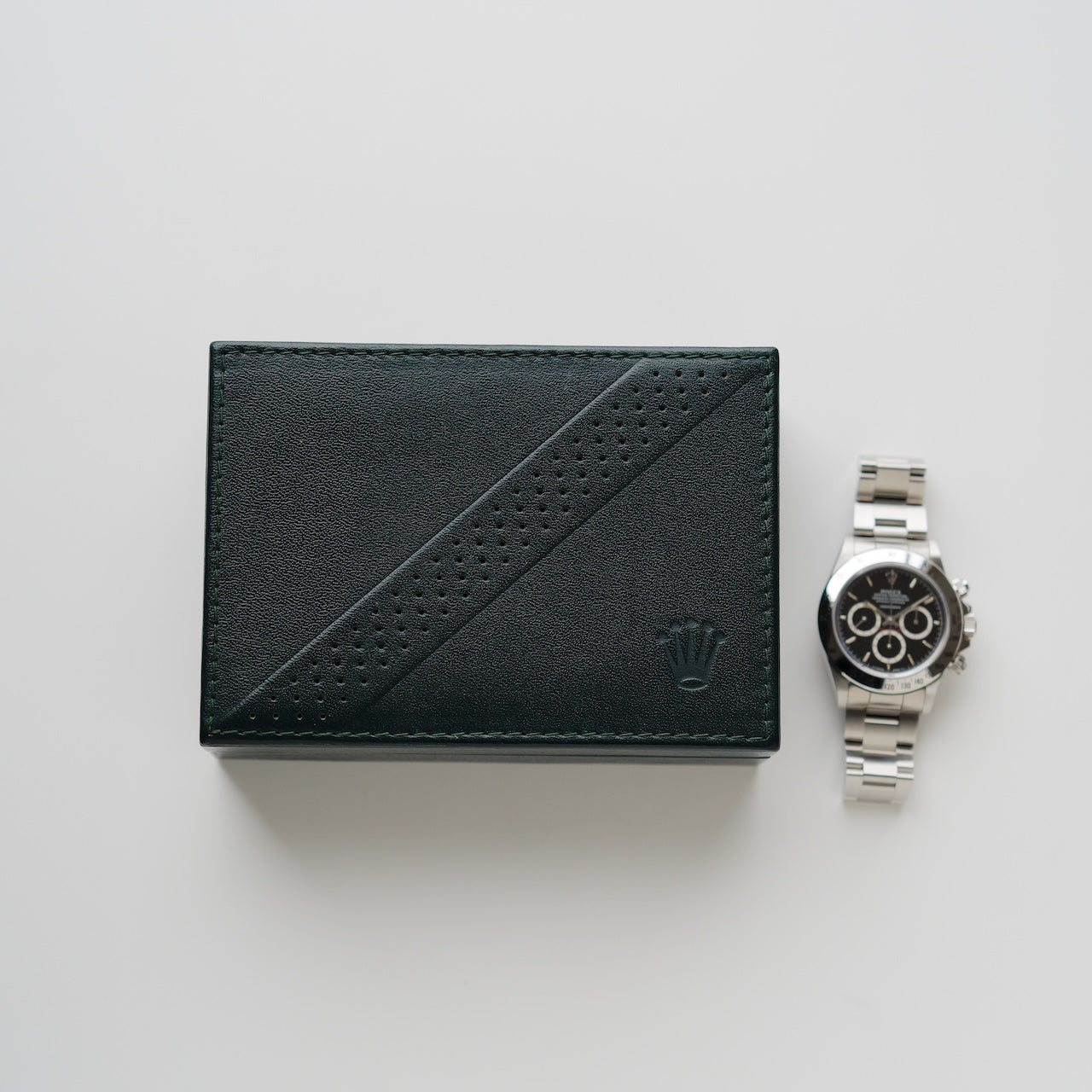 ロレックス/デイトナ16520/R番/段落ちマーク１/逆6/シングルバックル/裏蓋シール/ワンオーナー/ROLEX DAYTONA REF.16520 "Floating Dial" Invert 6 Single Buckle 1988 from first owner
