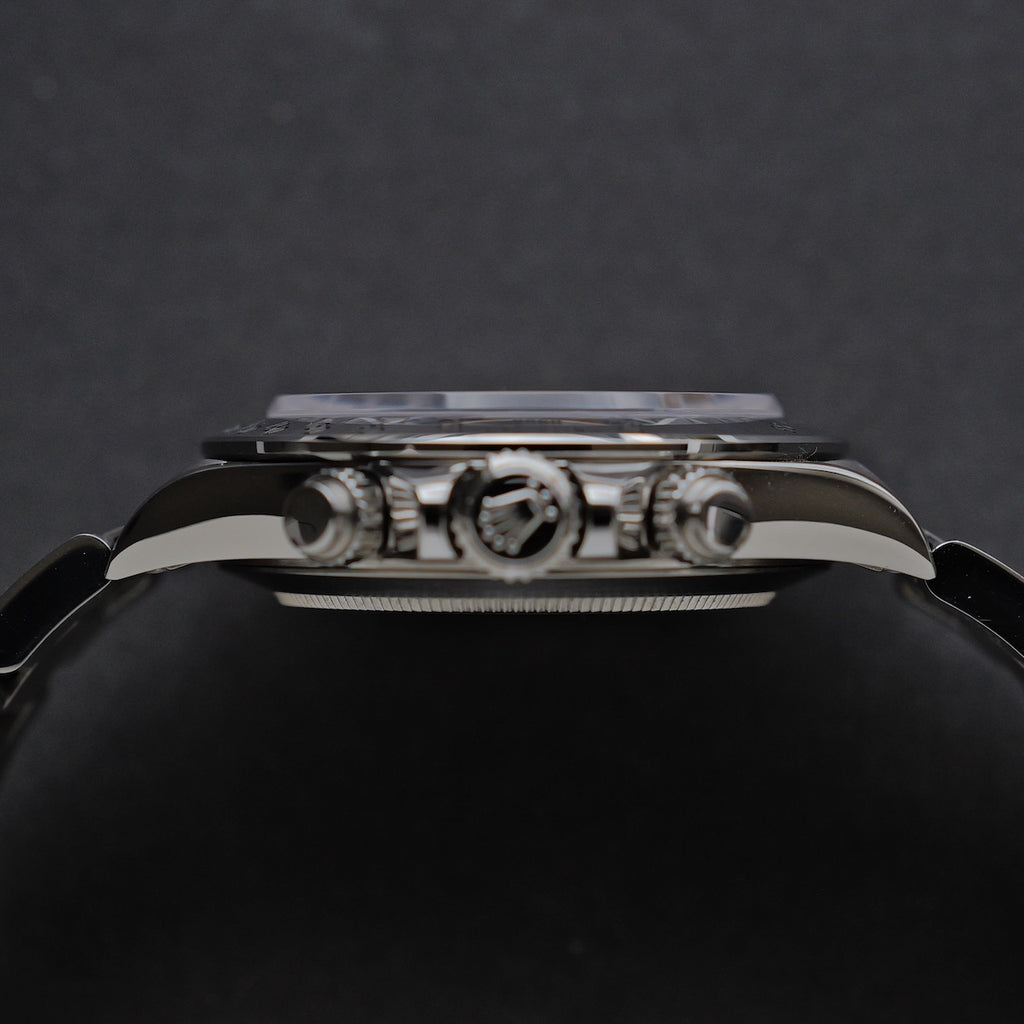 ロレックス/デイトナ16520/R番/段落ちマーク１/逆6/シングルバックル/裏蓋シール/ワンオーナー/ROLEX DAYTONA REF.16520 "Floating Dial" Invert 6 Single Buckle 1988 from first owner
