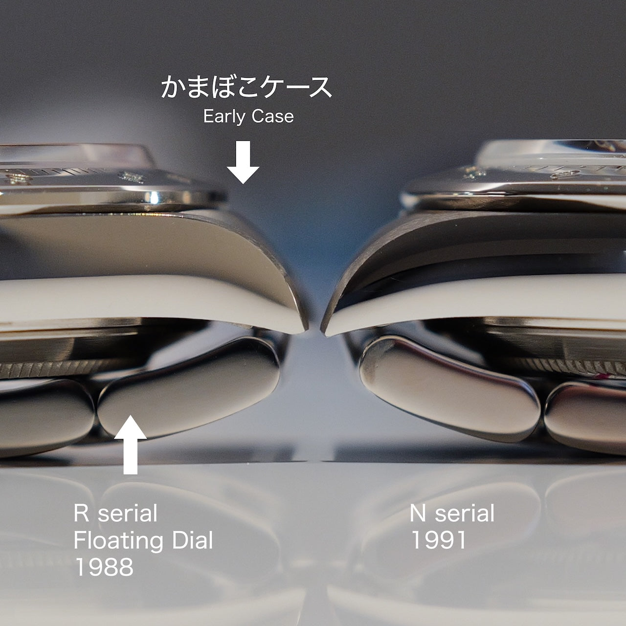 ロレックス/デイトナ16520/R番/段落ちマーク１/逆6/シングルバックル/裏蓋シール/ワンオーナー/ROLEX DAYTONA REF.16520 "Floating Dial" Invert 6 Single Buckle 1988 from first owner