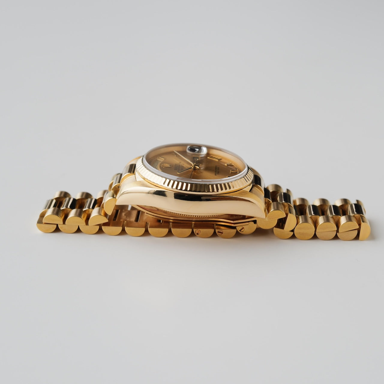 ロレックス/デイデイト18038/18Kイエローゴールド/ローマンインデックス/保証書付き/ROLEX DAY-DATE Ref.18038 Roman Dial 18KYG 1985Y
