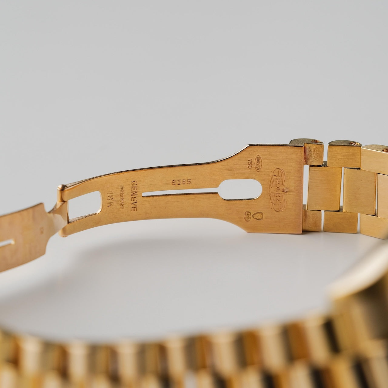 ロレックス/デイデイト18038/18Kイエローゴールド/ローマンインデックス/保証書付き/ROLEX DAY-DATE Ref.18038 Roman Dial 18KYG 1985Y