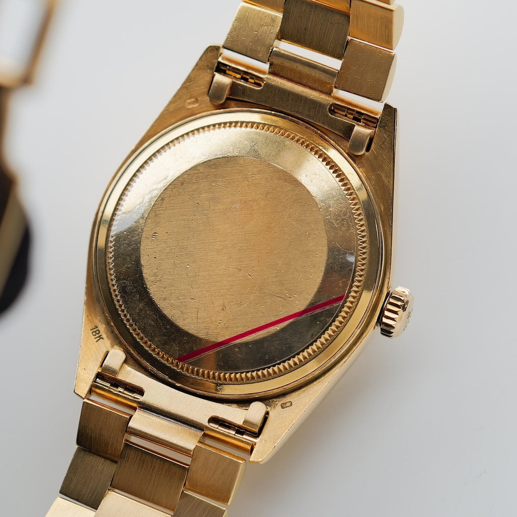 ロレックス/デイデイト18038/18Kイエローゴールド/ローマンインデックス/保証書付き/ROLEX DAY-DATE Ref.18038 Roman Dial 18KYG 1985Y