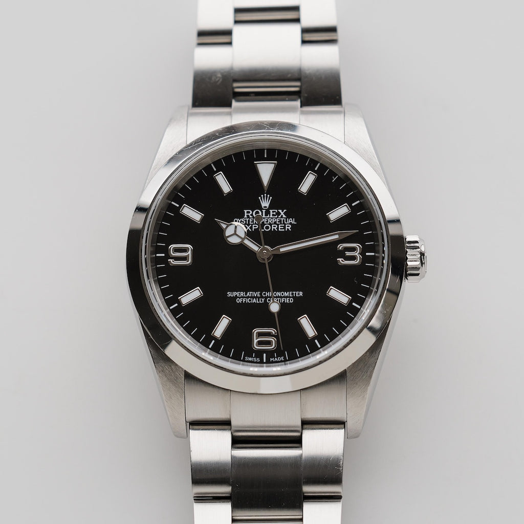 ロレックス/エクスプローラー1/114270/F番/保証書付きフルセット/ROLEX EXPLORER1 REF.114270 Full Set 2005Y
