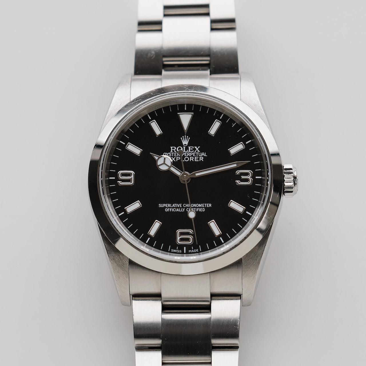 ロレックス/エクスプローラー1/114270/F番/保証書付きフルセット/ROLEX EXPLORER1 REF.114270 Full Set 2005Y